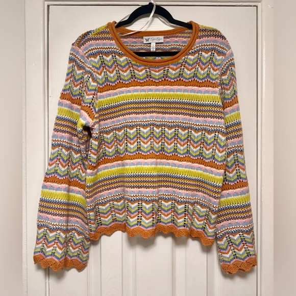 Jessica Simpson Multicolor Knit Sweater - Picture 8 of 9